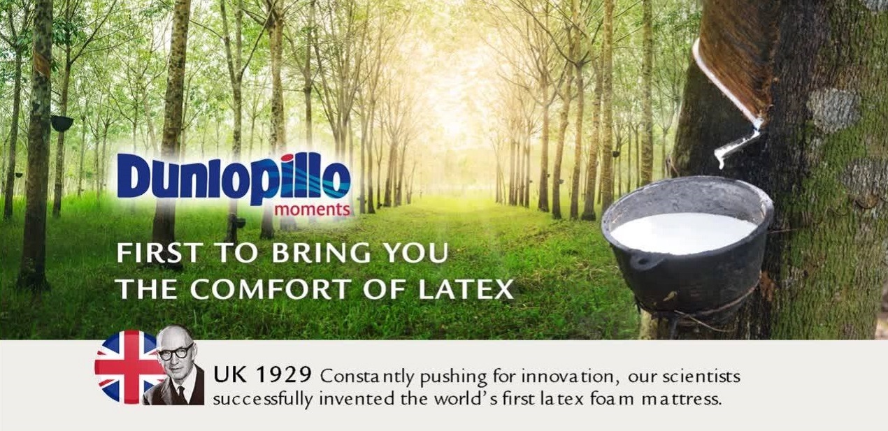 Bảng giá niêm yết nệm cao su nhập khẩu Dunlopillo Latex World Fresh