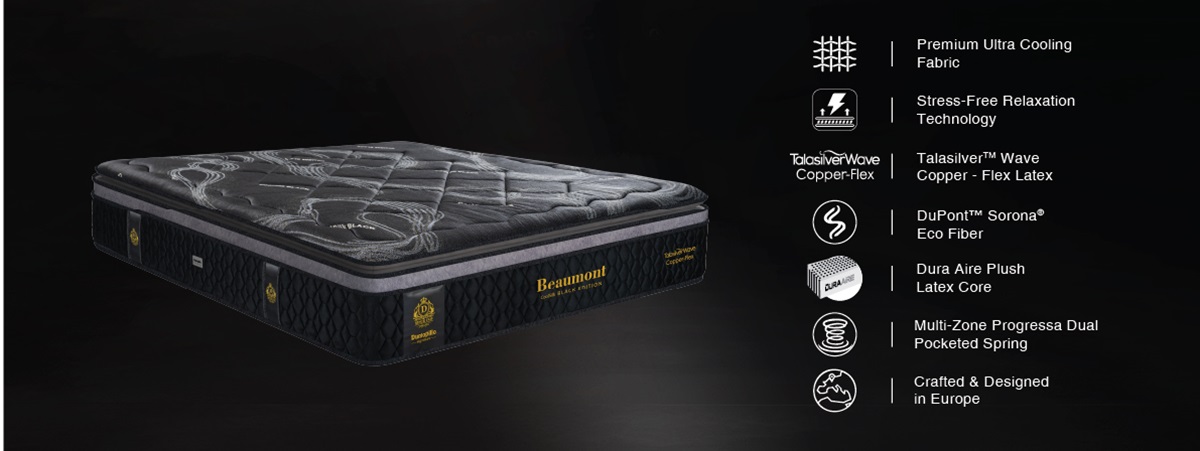 Nệm cao cấp Dunlopillo Beaumont