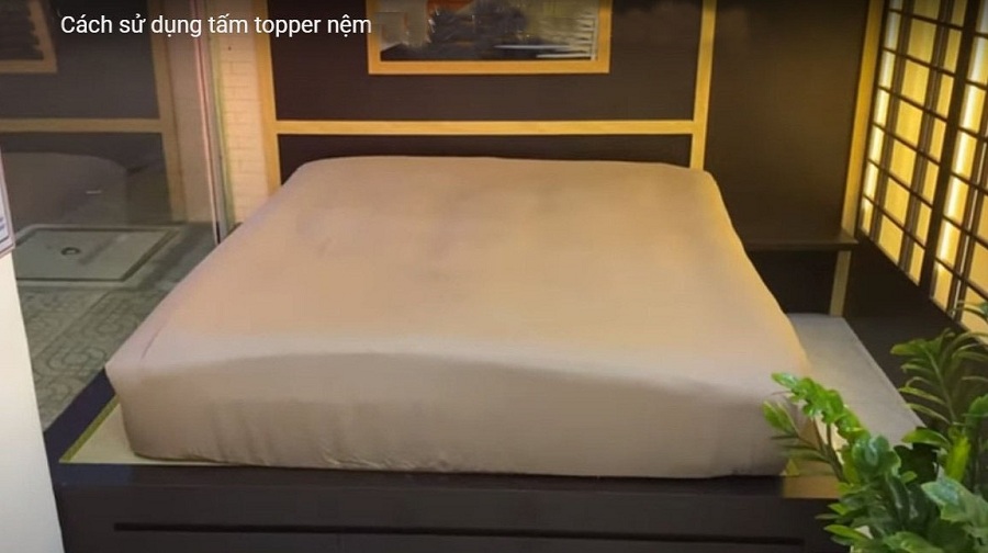 Cách sử dụng Topper nệm
