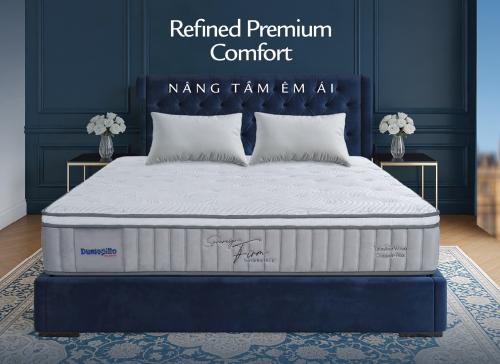 Nệm lò xo Dunlopillo CoolSilk Royale Sovereign Firm