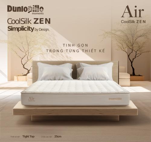 Nệm lò xo Dunlopillo CoolSilk Zen Air