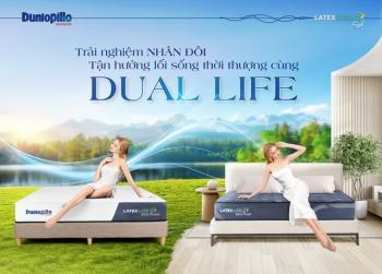 Nệm Cao Su Sử Dụng 2 Mặt Từ Dunlopillo Châu Âu